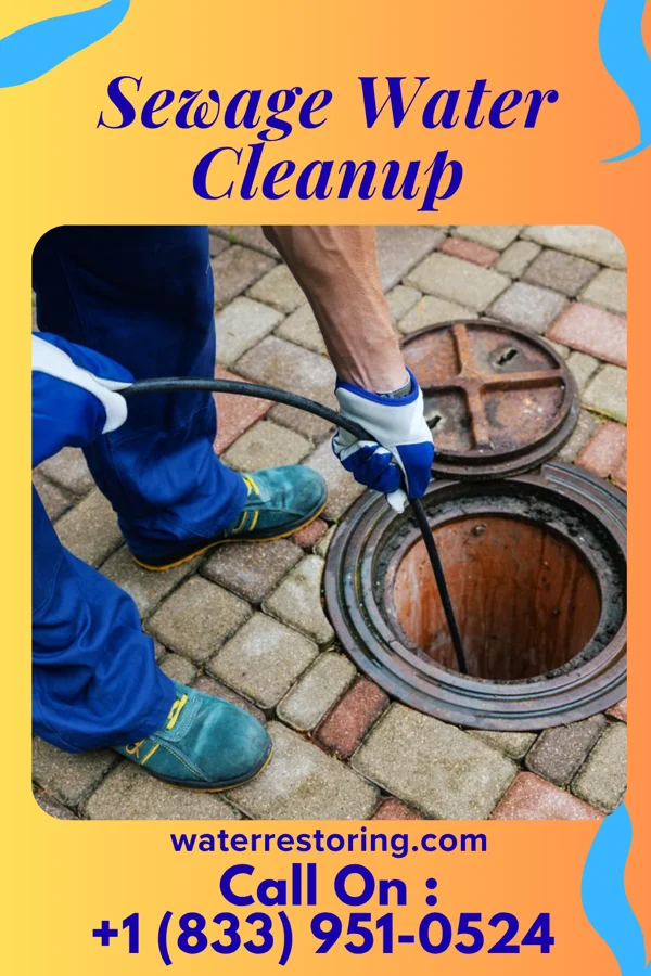 Sewage Water Cleanup in Tonganoxie, KS